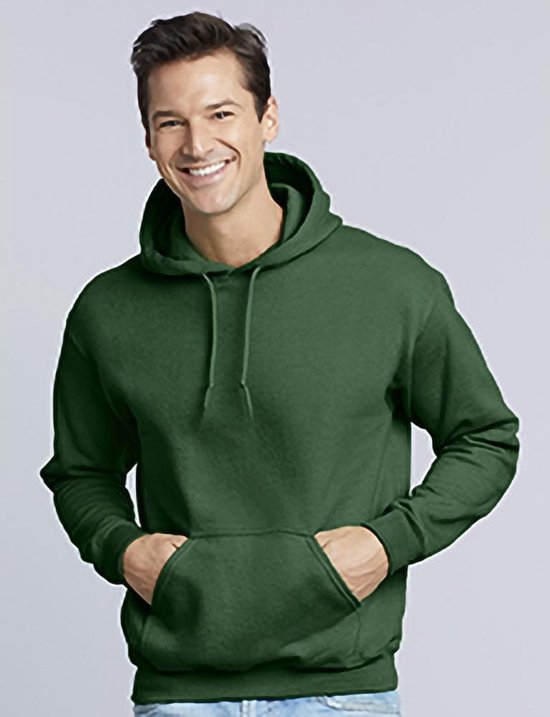 Gildan Heavyweight DryBlend Adulte Unisexe Sweat À Capuche / Sweat À Capuche (13 Couleurs) (Vert Forêt)