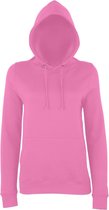 Awdis Gewoon Hoods Vrouwen/dames Girlie College Pullover Hoodie (Suikerspin Roze)