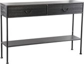 Industriële Sidetable - Sidetable - Tafel - Sidetafel - Industriële kast - Wandtafel - Dressoir - Industrieel - Metaal - 121 cm breed