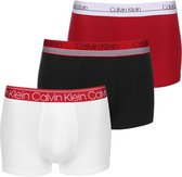 Calvin Klein boxershorts 3pack rood wit navy NB2336AWBR, maat S