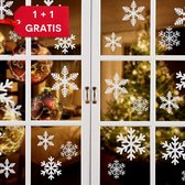 FLOOQ - Flocons de neige - Décoration de Décoration de fenêtre - Flocons de neige - Autocollants de Noël - XL