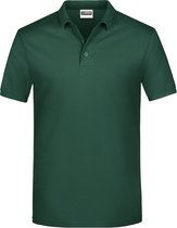 James And Nicholson Heren Basis Polo Shirt (Donkergroen)