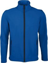 SOLS Heren Race Full Zip Water Repellent Softshell Jacket (Koningsblauw)