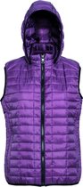 2786 Vrouwen/dames Honingraat Ritssluiting Gilet/lichaamsverwarmer (Mulberry)