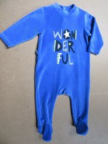 wiplala , pyjama, blauw, wonderful , 1 jaar 80