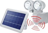 Solar PIR buitenlamp - duo power II - buitenverlichting - bewakingsverlichting - tuinverlichting - bewegingssensor