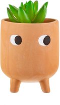 Terracotta bloempotje op pootjes - Sass & Belle