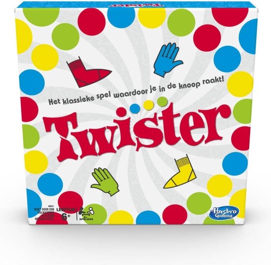 paars toevoegen schilder Twister spel | Games | bol.com
