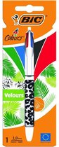 BIC Stylo 4 Couleurs Velours