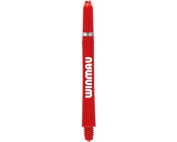 Winmau Dart Shafts Nylon Signature - Rood - Short - (1 Set) van Winmau — afbeelding 2