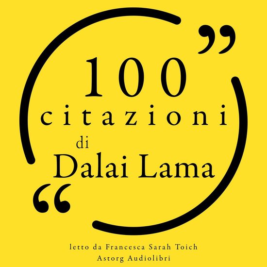 100 citazioni Dalai Lama - cover
