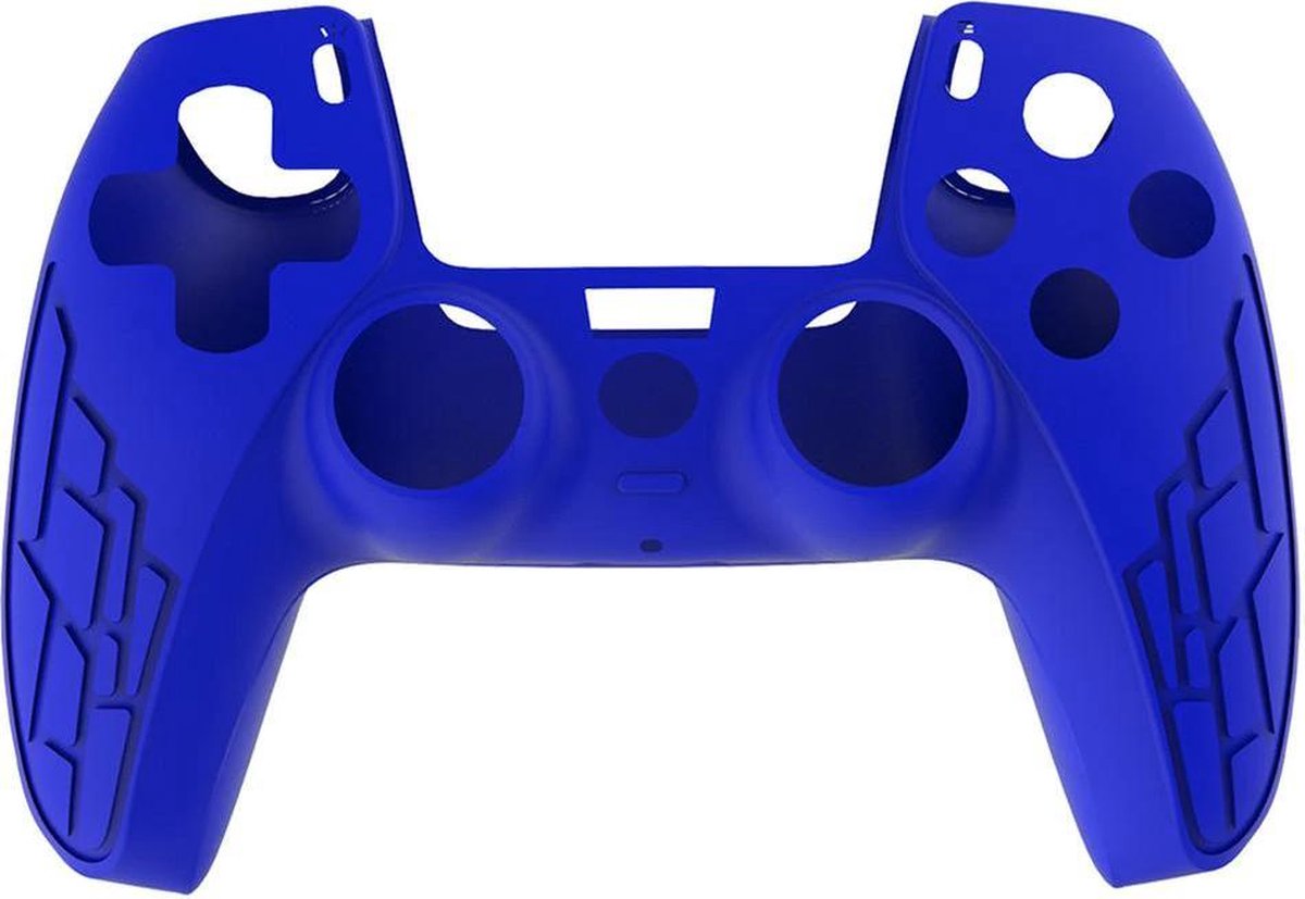 Playstation 5 Controller Hoes - Controller hoes met grip - Blauw - Silicone Skin