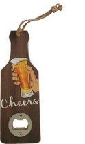 Bieropener fles opener Cheers - Bier mancave verjaardag cadeau vaderdag kerst sinterklaas