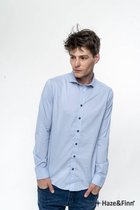 Overhemd Solid Stretch Kentucky Blauw (ME-0101)