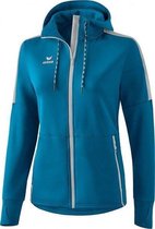 Erima Softshell Jas - Dames - Blauw/Zilvergrijs - Maat 42