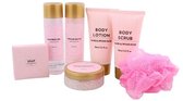 Sandelwood Rose body care collection | 7-delige geschenkset | Kerstcadeau | kerst giftset