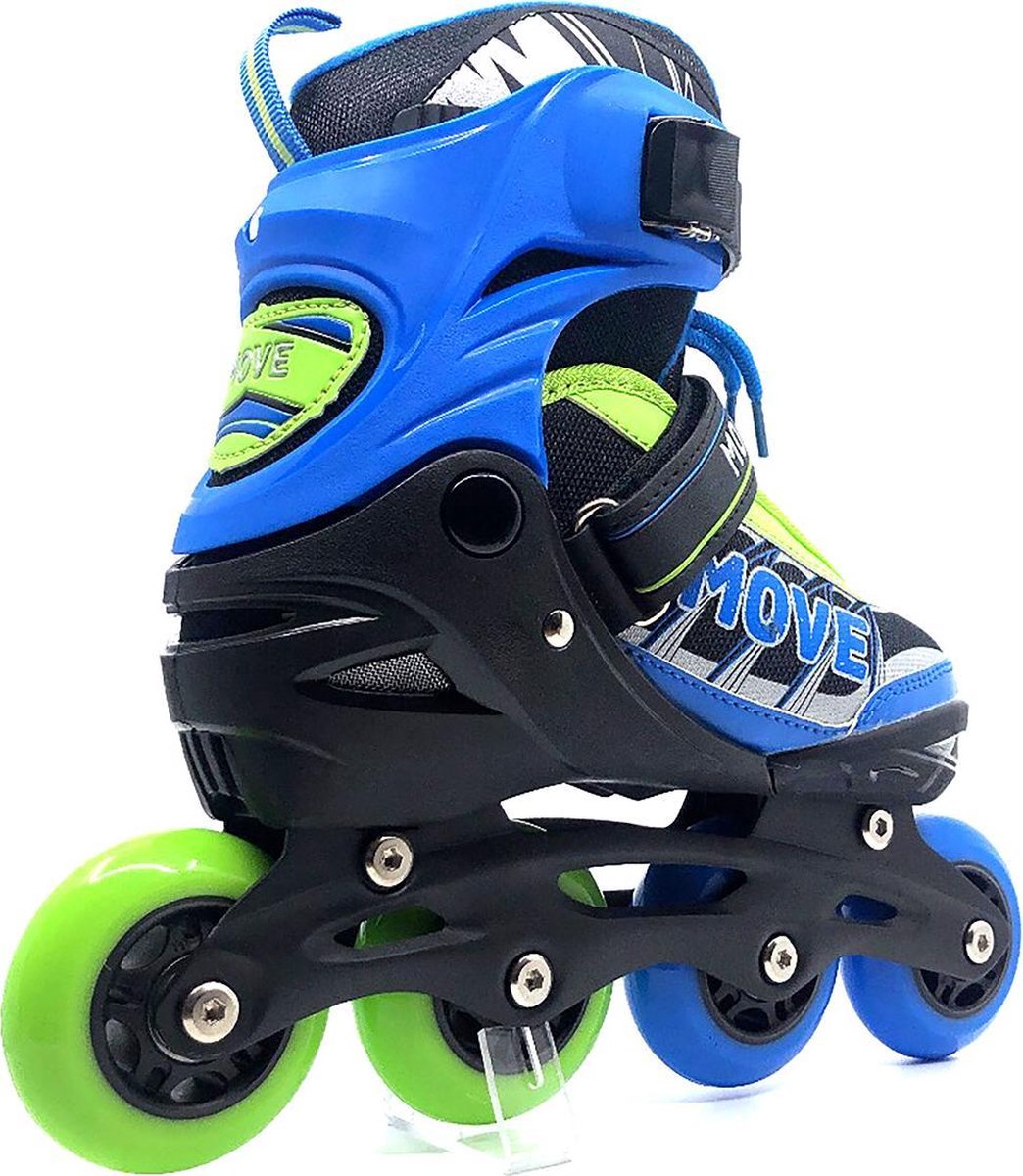 MOVE Fast boy Blauw Maat 3437 Verstelbaar Skeelers Inline