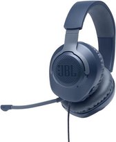JBL Quantum 100 Blauw Gaming Headphones - Over Ear