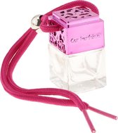 Car Perfume | Luchtverfrisser | Cotton Flowers | Katoen | Viooltjes | Vanille | Auto verfrisser | Incl. 10ml navulling | Roze