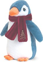 Keel Eco - Kerst Pinguin met Sjaal - 20 cm