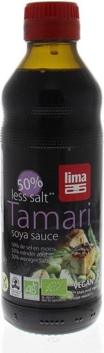 Lima Tamari 50% Less Salt, 250 Ml, 1 Units