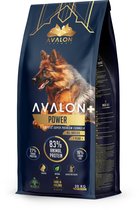 Avalon Petfood +Power - Hondenvoer Droogvoer - Kip & Groenten - TarweGlutenvrij - 5 Kg