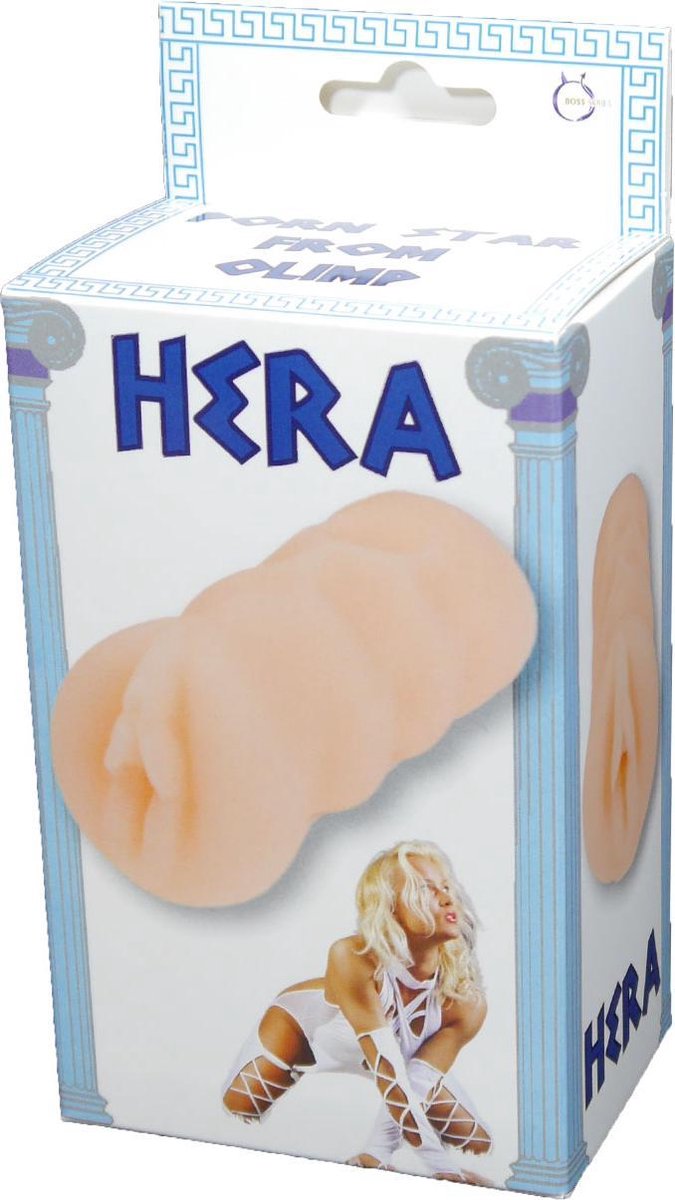 Goedkoopste Bossoftoys - Hera - Soepele flexibele Pussy Masturbator - Vagina masturbator - 225 grams - gave Cadeaubox - 26-00001