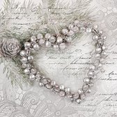 Ambiente Heart Of Pearls papieren servetten