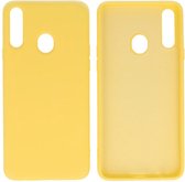 Bestcases Fashion Telefoonhoesje Backcover Samsung Galaxy A20s - Geel