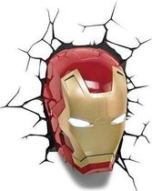 Marvel "Iron Man" Head 3D LED Light