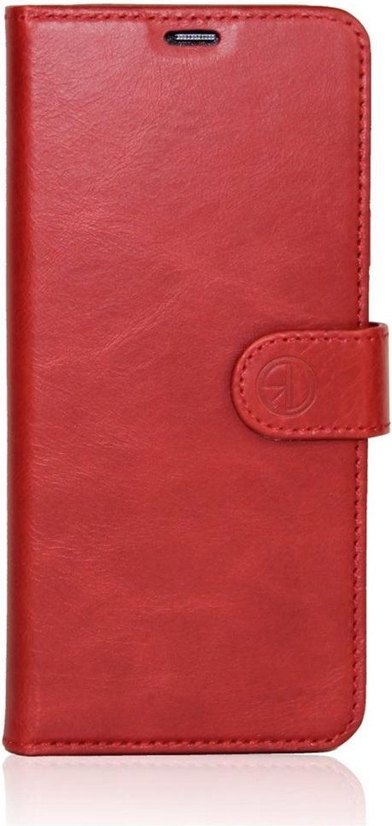 RV Genuine leather (leer) Book case geschikt voor Samsung Galaxy S20 - Rood