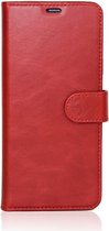 RV Genuine leather (leer) Book case Samsung Galaxy S20 - Rood