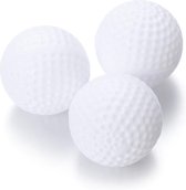 Firsttee - 12 plastic trainingsballen - Golfballen - Ballen - Golf accessoires - Cadeau - Golftrainingsmateriaal - Sport - Training - Golfset - Swing trainer - Trolley - Net - Trainingsmaterialen - Mat - Golfbal - Practice Golfnet