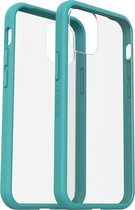 OtterBox React case voor iPhone 12 Mini - Transparant/Blauw