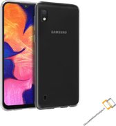 Nieuwetelefoonhoesjes.nl / Samsung Galaxy A10 Transparant siliconen hoesje
