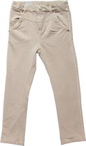 iDO Meisjes Chino broek - Beige - Maat - 110-116