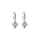 Elephant earrings - Zilver