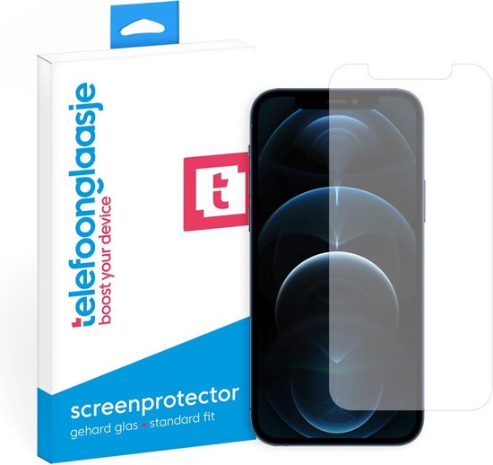 Pack x10 Protection d'écran en verre trempé iPhone 12/ 12 Pro