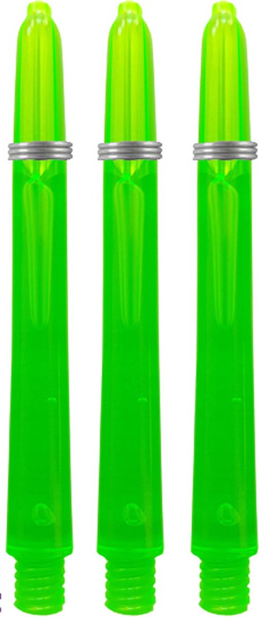 ABCDarts - Dart Flights En Dart Shafts - Tribal Edgeglow - Medium Groen - 5 sets van ABCDarts — afbeelding 2