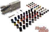 Handy Stitch - PREMIUM Handnaaimachine met 64 Spoelen garen en accessoires