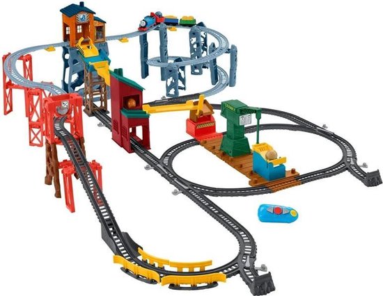 Ontmoedigd zijn hoog lawaai Thomas de Trein - Trackmaster - Mad Dash On Sodor Set - Thomas & Friend  Speelgoed | bol.com