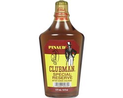 Clubman Pinaud Special Reserve Aftershave Cologne 177 ml - Een mannelijke geur met een vleugje hout, muskus en citrusgeuren