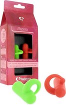 FeelzToys - Mycero Vingervibrator Groen Rood