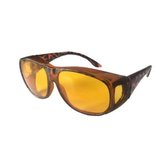 Orange85 Nachtbril - Overzetbril - Tijger - Auto - Night vision - Dames - Autobril