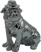 Deco4yourhome - Bulldog Hoed - Zilver