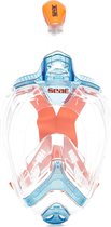 Seac Unica Snorkelmasker - Small Blauw/Oranje - Maat ONESIZE