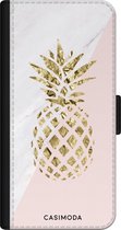 iPhone 11 Pro bookcase leer hoesje - Ananas