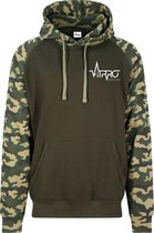 FitProWear Camouflage Hoodie Unisex  - Maat M - Dames - Heren - Trui - Regular Fit - Trui Capuchon - Sporttrui - Sweater - Hoodie - Katoen / Polyester - Trui Capuchon - Sportkledin