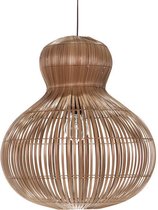 Design hanglamp Labu Naturel Bamboe woonkamer en slaapkamer Ø 50 cm