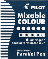Pilot Parallel Pen Blauw Zwarte Cartridges